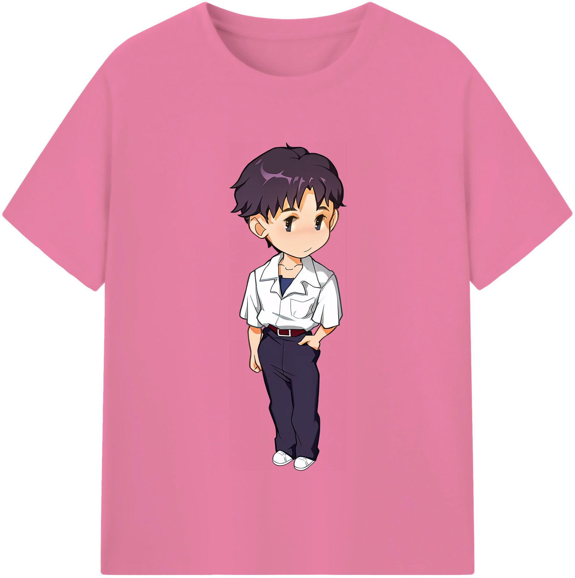 （画像用） EVA 新世紀エヴァンゲリオン 綿100％半袖Tシャツ（フロントプリント）